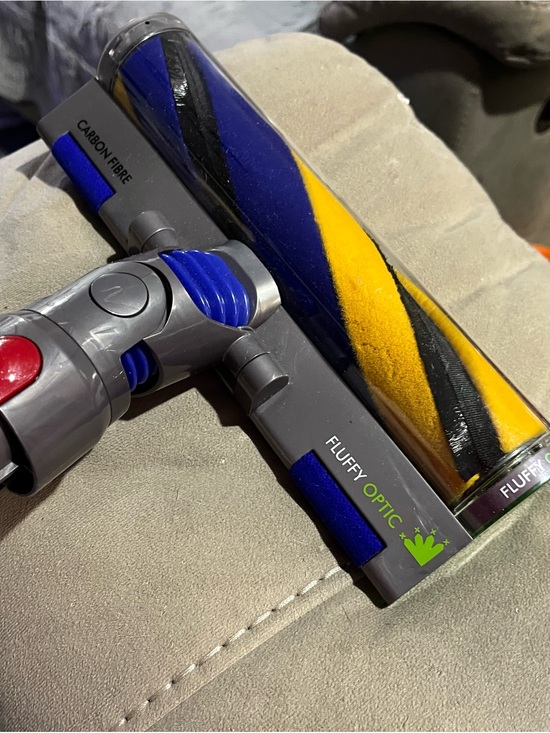 Dyson Other - Dyson Fluffy Optic Brush Head in Blue, Yellow, Black